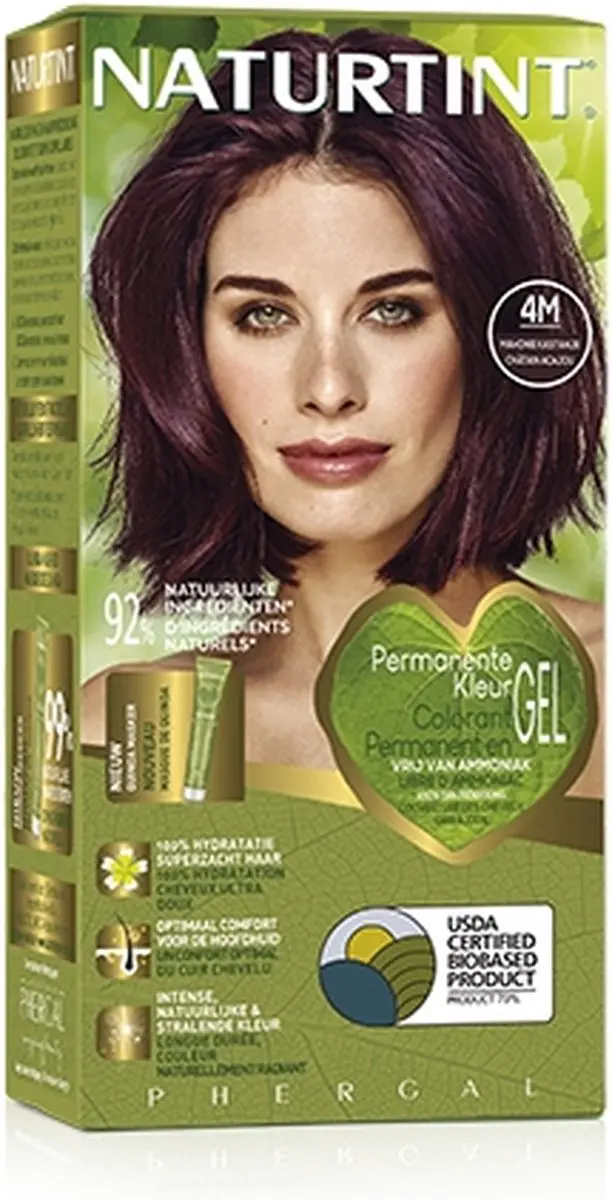 Naturtint 4M Mahonie Kastanje Haarkleur 170ml