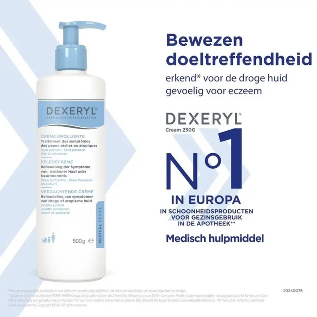Dexeryl Verzachtende Crème 500g