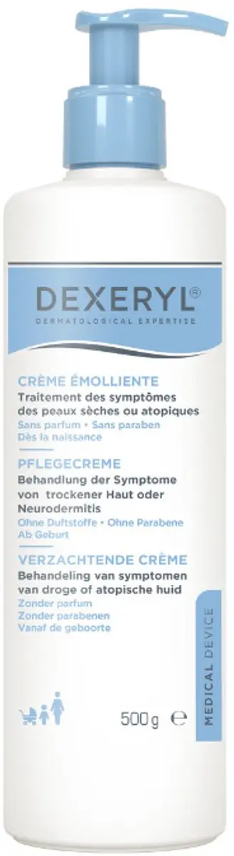 Dexeryl Verzachtende Crème 500g
