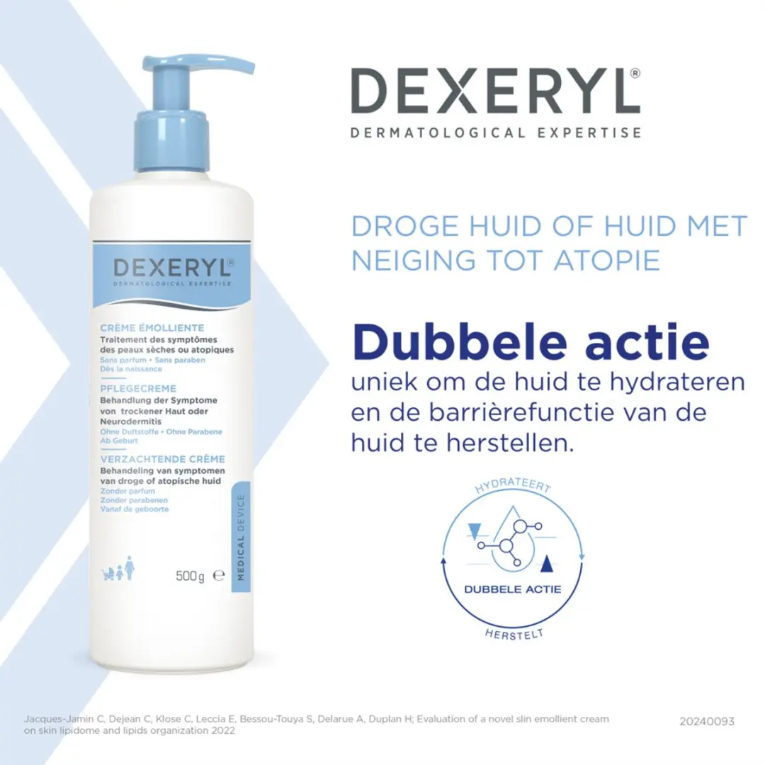 Dexeryl Verzachtende Crème 500g