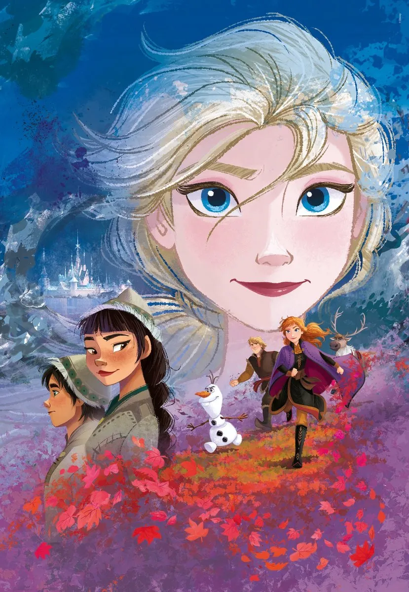 Clementoni Frozen 2 Puzzel 180 Stuks - Multicolor - afbeelding 2 van 3