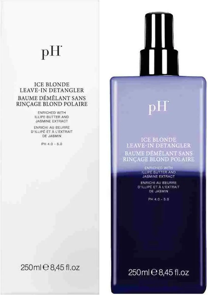 pH Laboratories Ice Blond Leave-in Detangler Conditioner 250ml