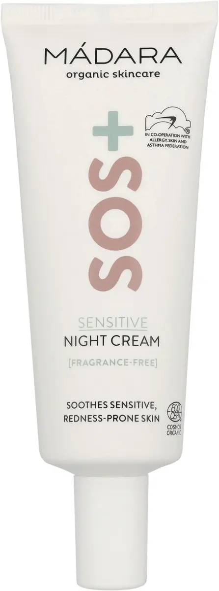 MÁDARA SOS+ Sensitive Night Cream 70ml