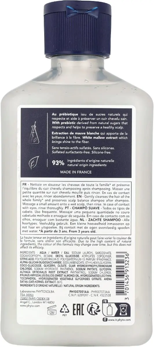 Phyto Paris Softness Shampoo 250ml