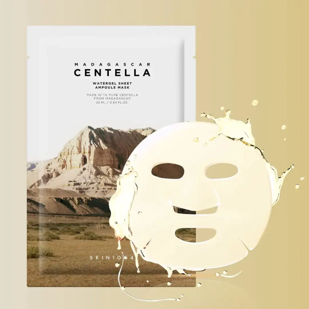 Skin1004 Madagascar Centella Watergel Masker 125ml - 5 Stuks