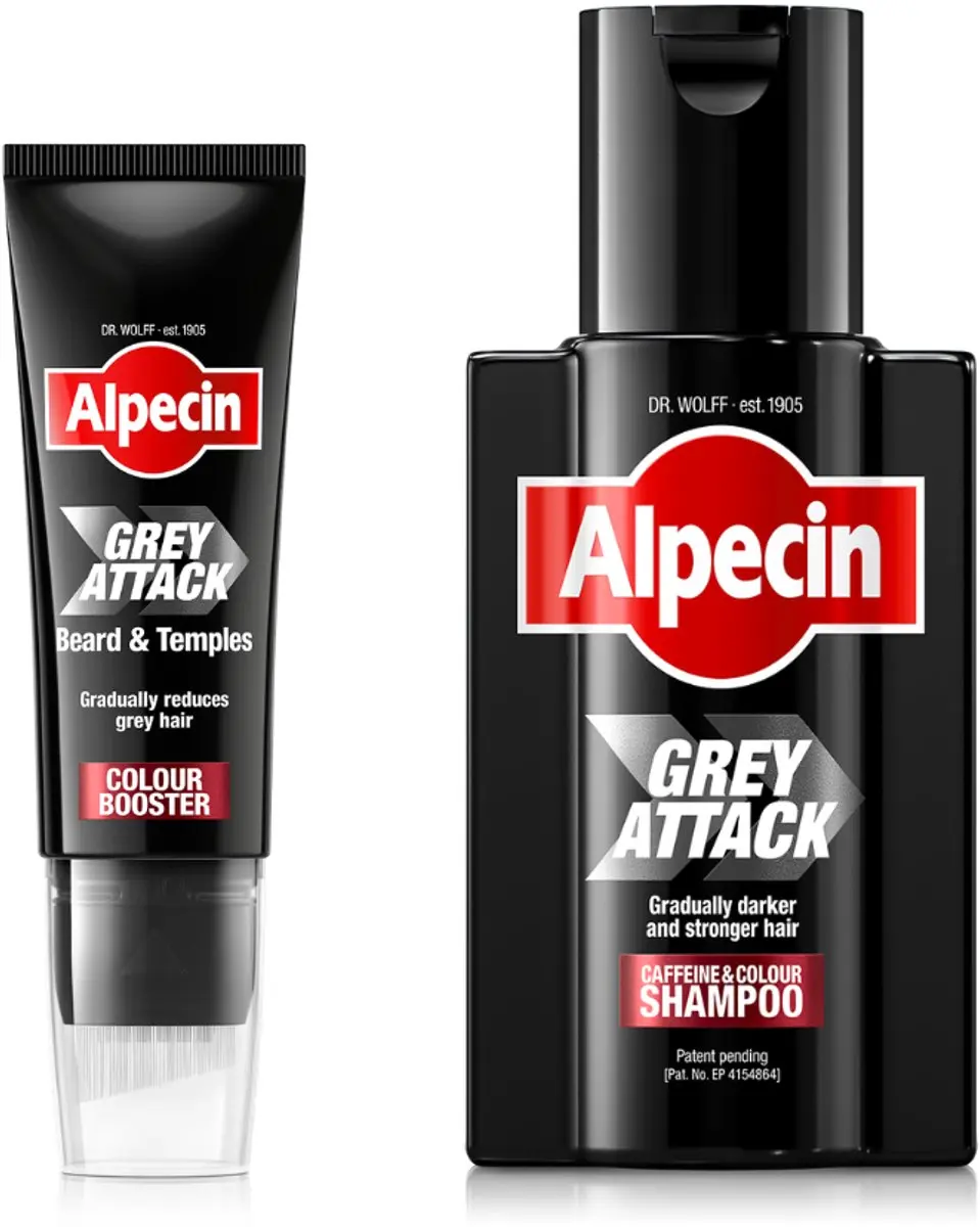 Alpecin Grey Attack Beard & Temples Kleur Booster 250ml