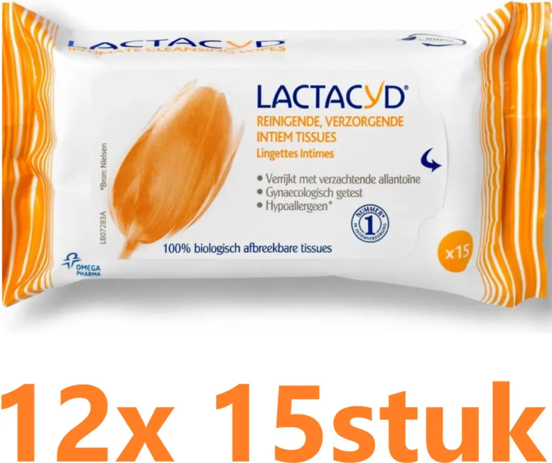 Lactacyd Verzorgende Tissues Intieme Doekjes