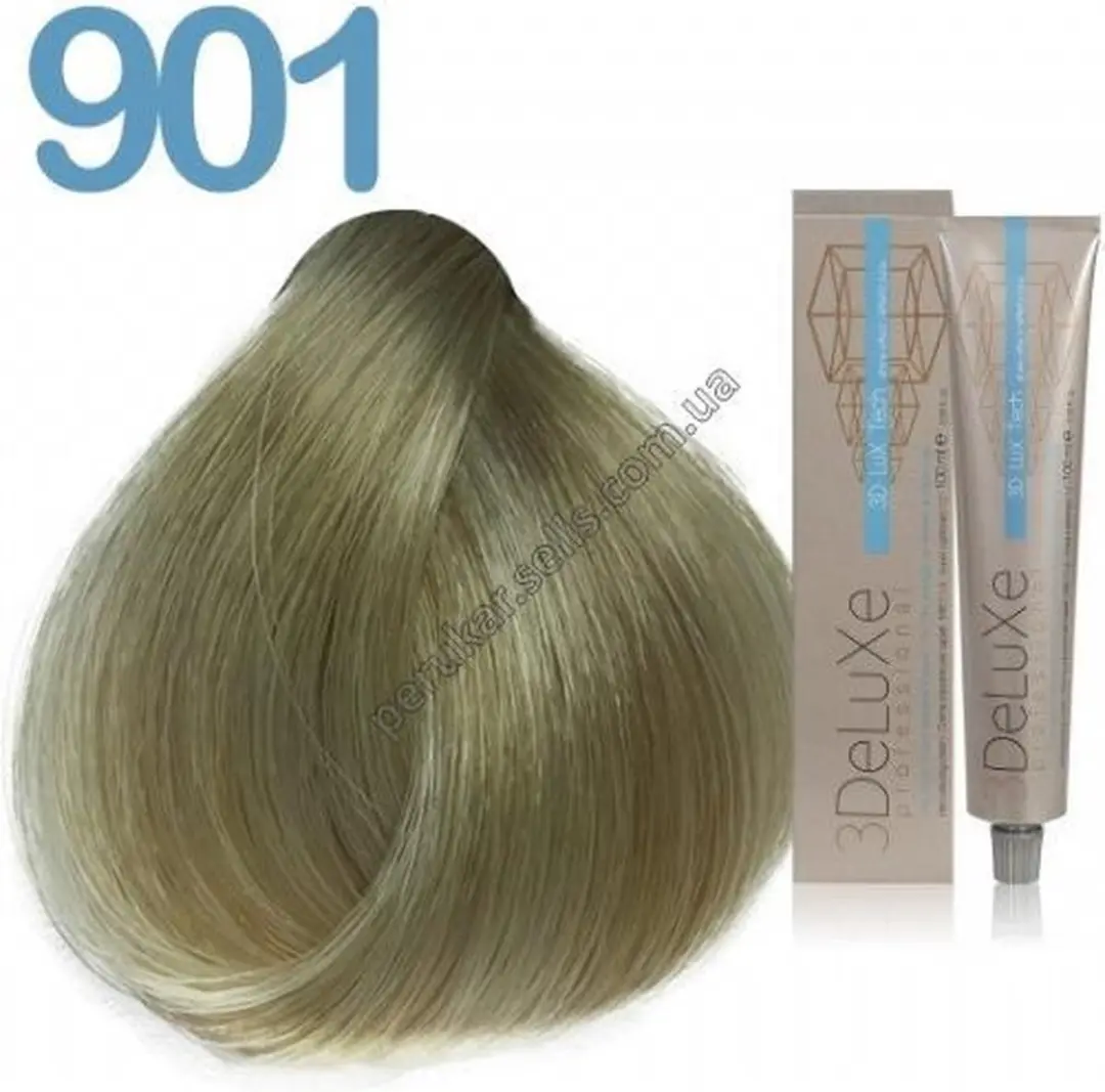 3Deluxe Haarverf 901 Blond Permanent - 100ml