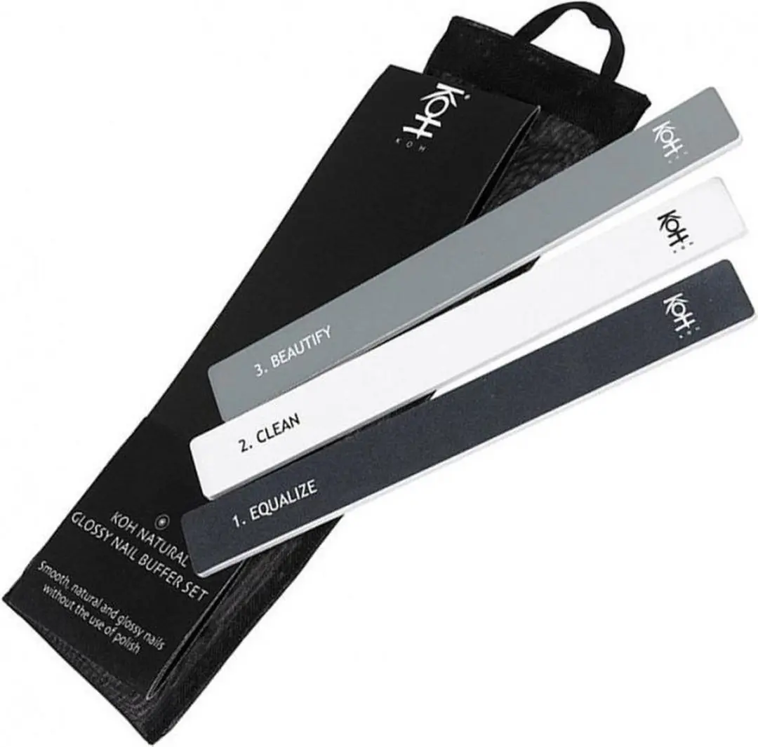 KOH Natural Glossy Nail Buffer Set
