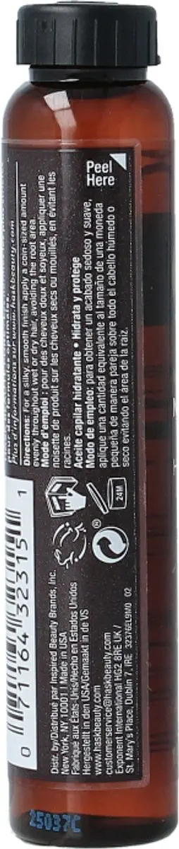 Hask Macadamia Haarolie 18ml