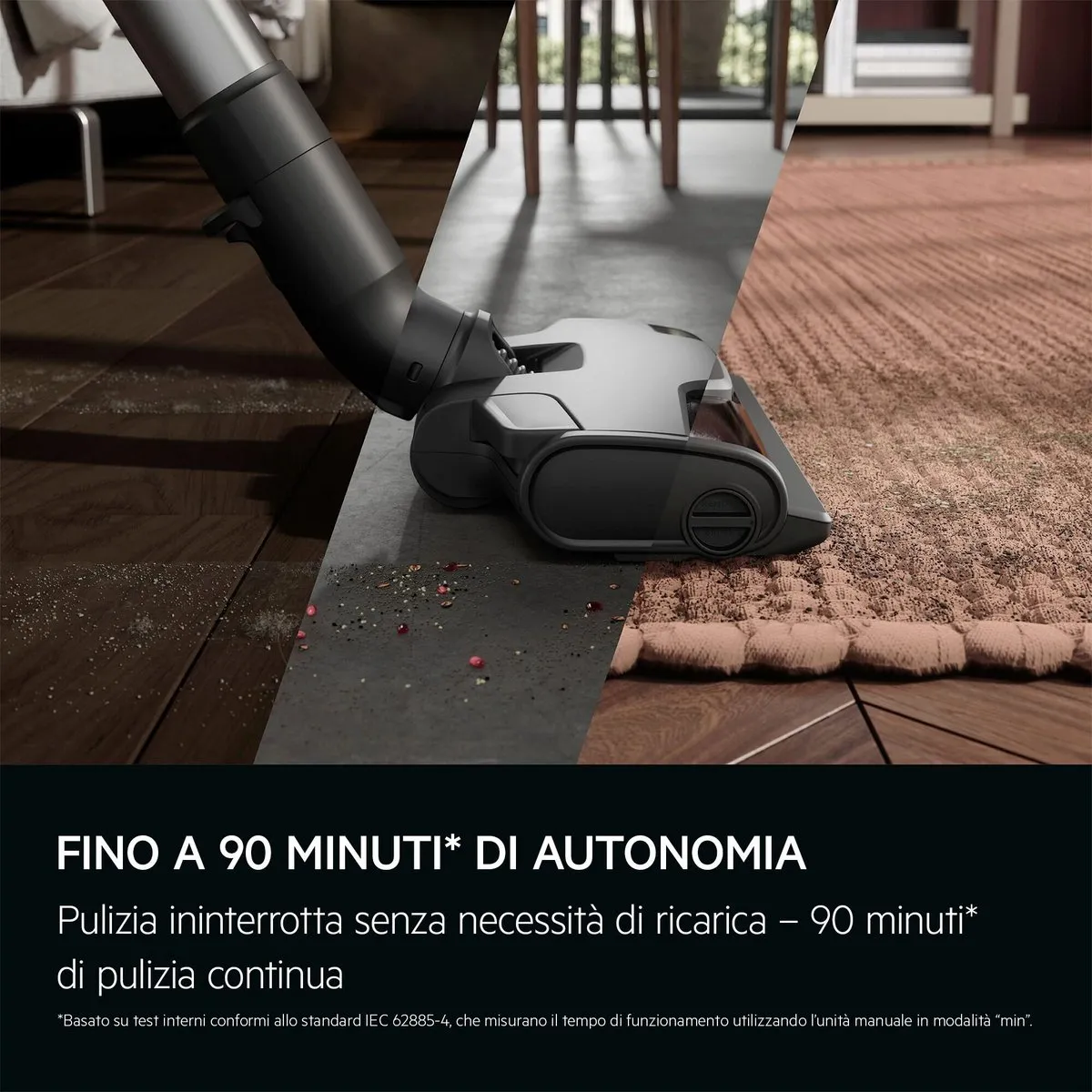 AEG AP82AB25DG Steelstofzuiger - 140 Airwatts - 4 Ah - Zwart/Grijs