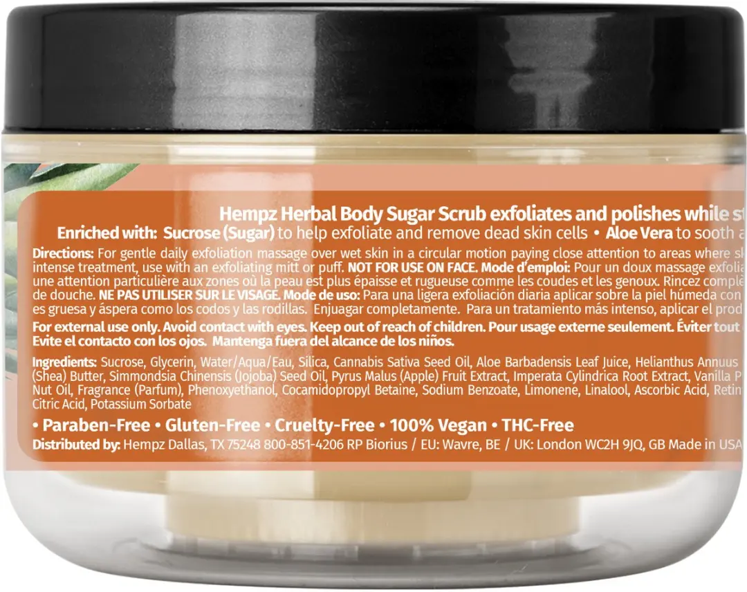 Hempz Original Sweet Pineapple & Honey Melon Sugar Scrub 176g
