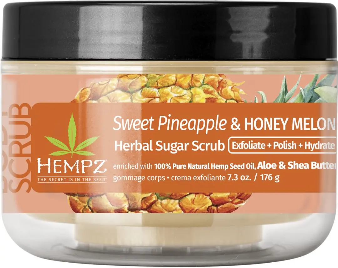 Hempz Original Sweet Pineapple & Honey Melon Sugar Scrub 176g