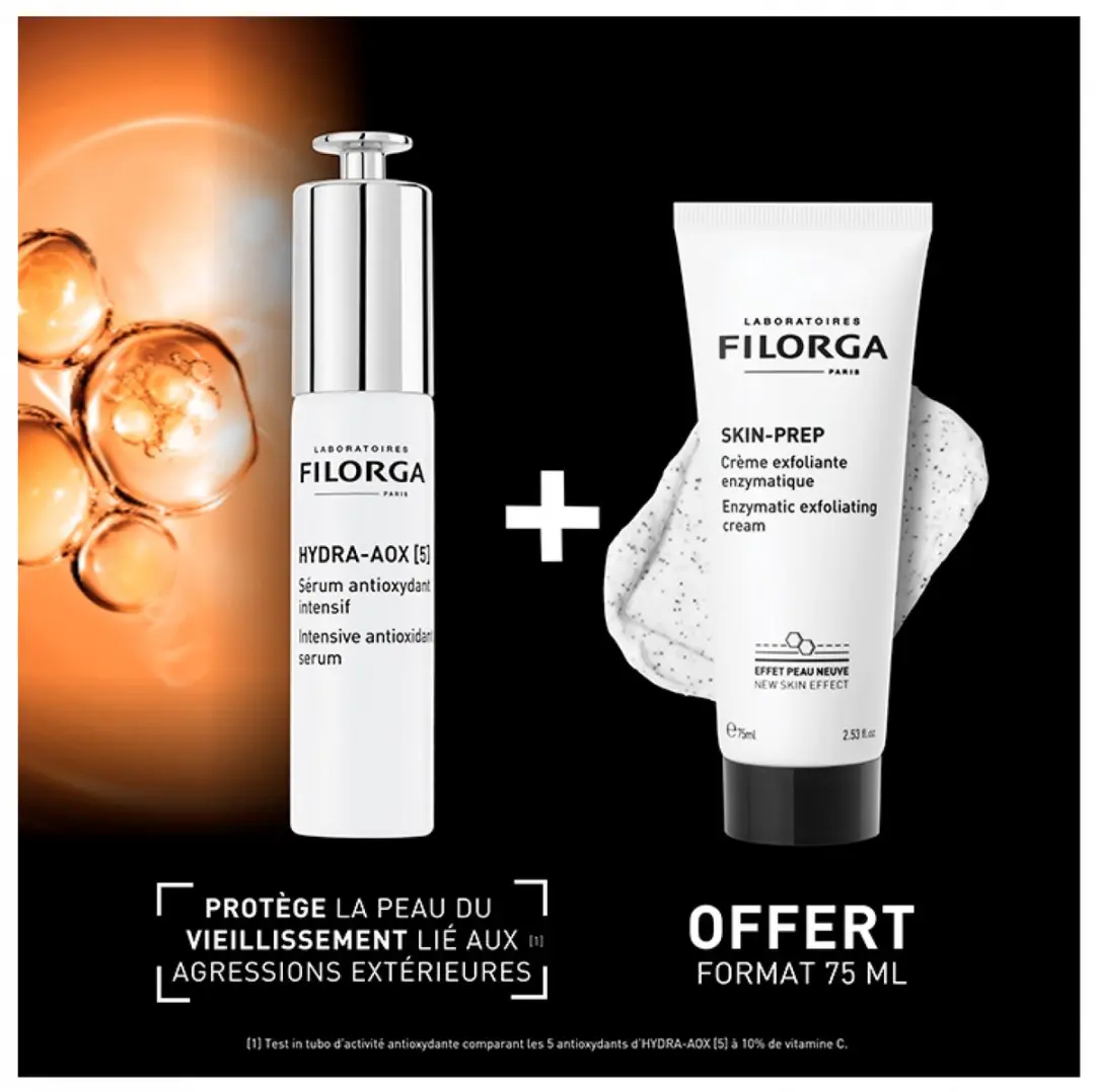 Filorga HYDRA-AOX Serum 30ml + Skin-Prep Exfoliërende Crème 75ml