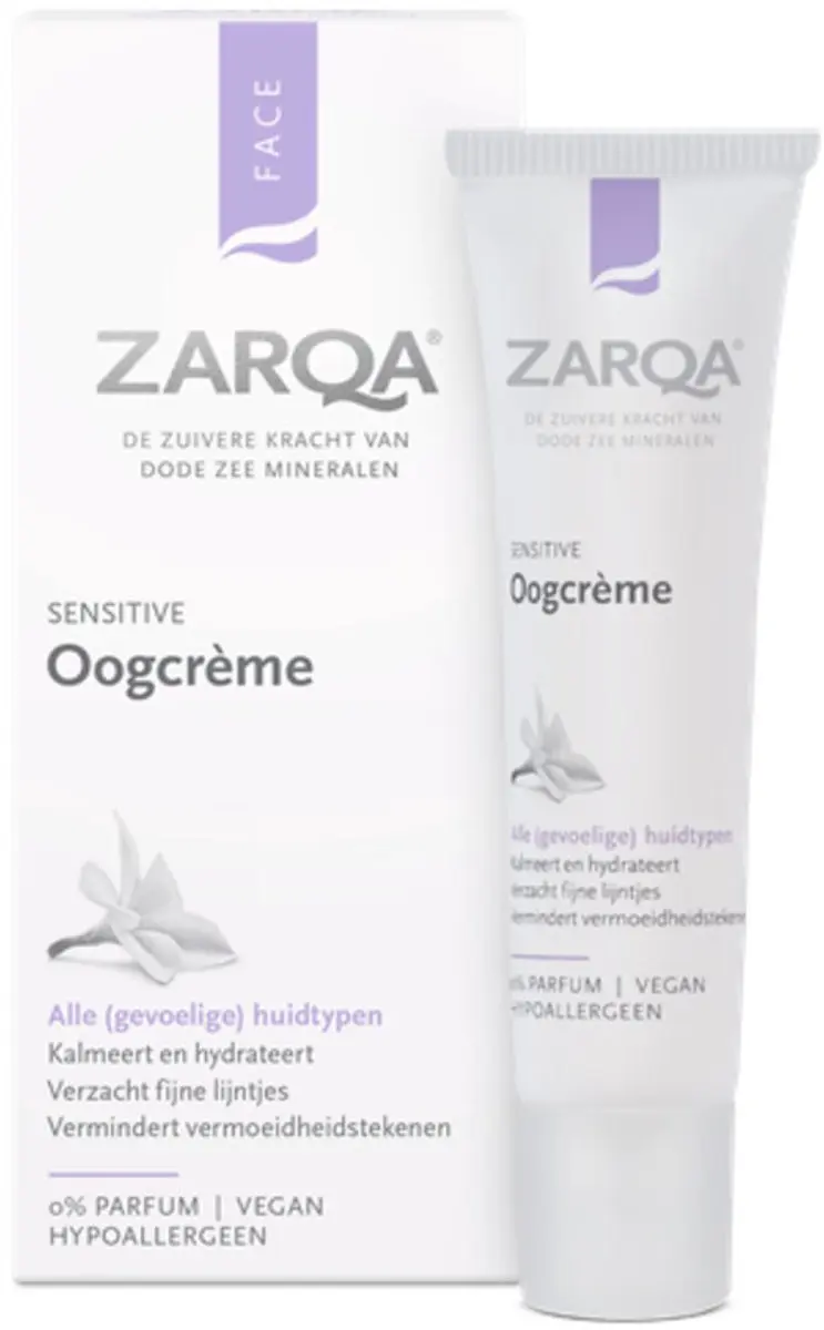 Zarqa Oogcreme Sensitive 3x15ml