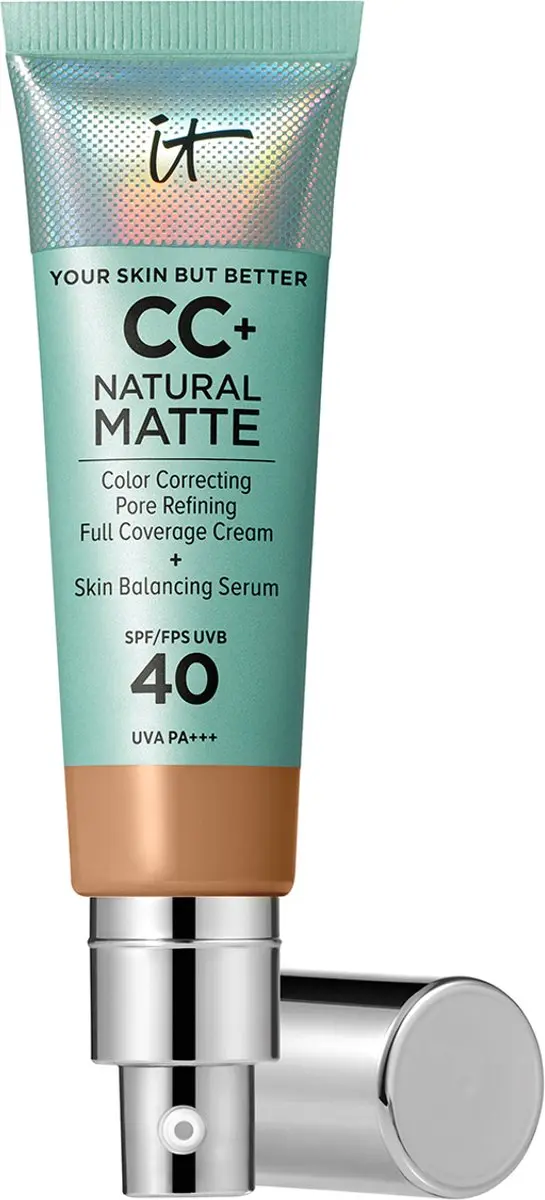 IT Cosmetics Your Skin But Better CC+ Natural Matte SPF40 Foundation Tan
