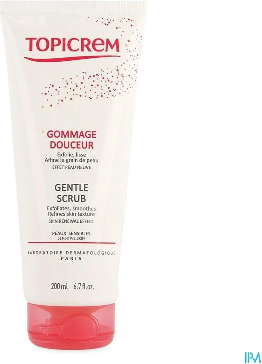 Topicrem Gentle Scrub Gevoelige Huid 200ml