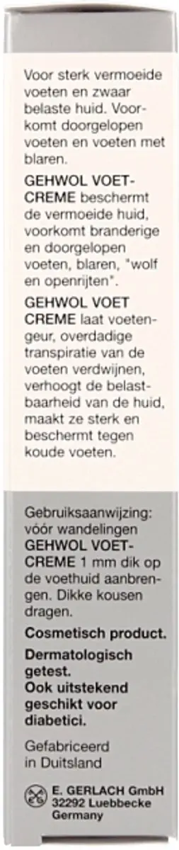 Gehwol Voetcrème 75ml - afbeelding 6 van 6