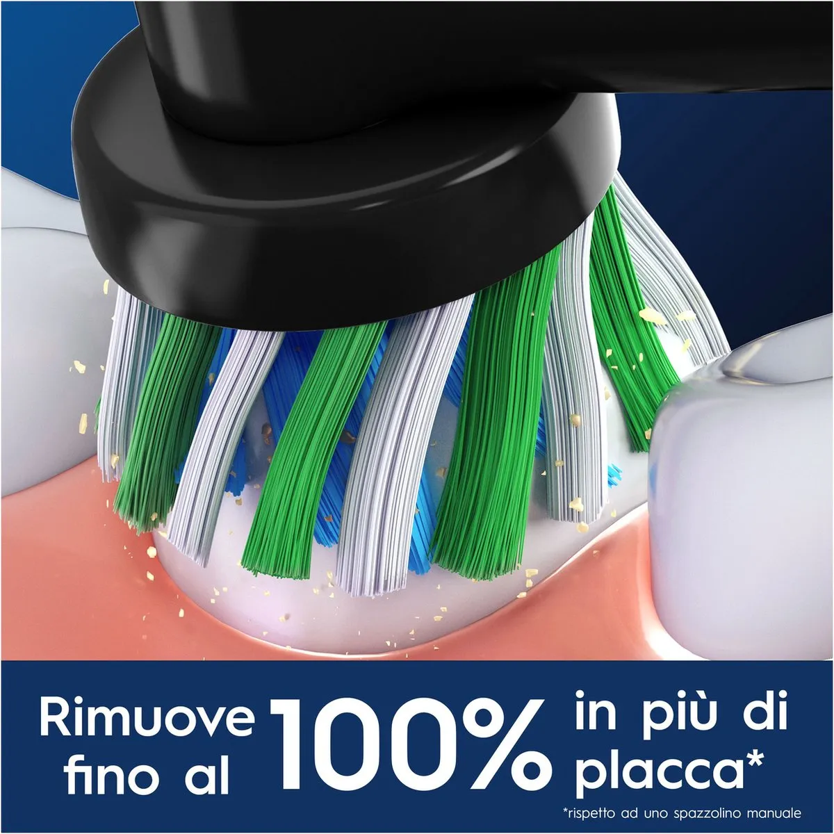 Oral-B PRO Cross Action Tandenborstels - 3 Stuks - Zwart