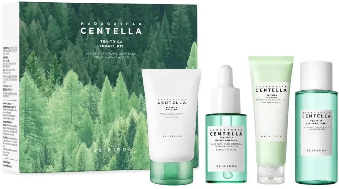 Skin1004 Madagascar Centella Tea-Trica Travel Kit