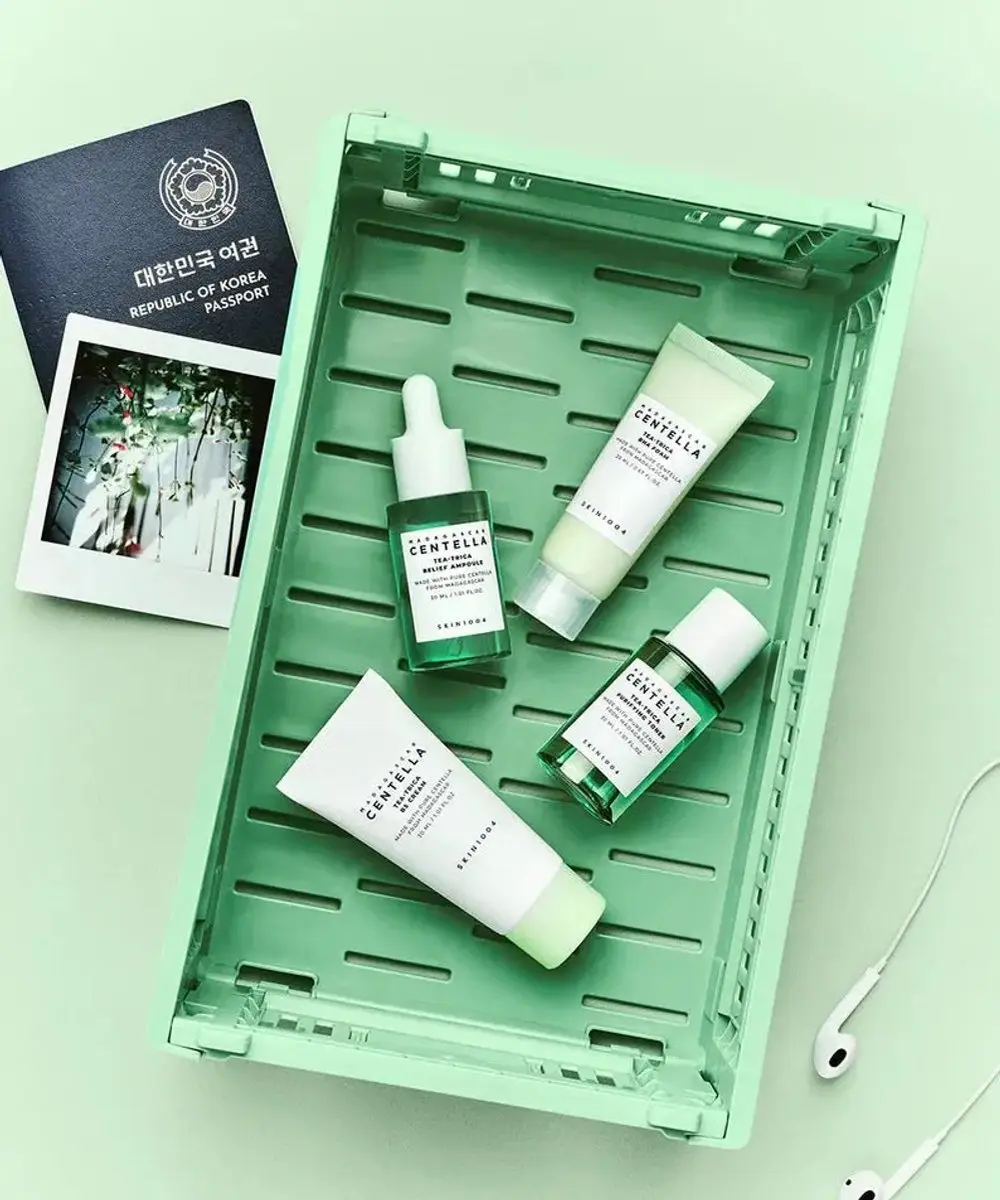 Skin1004 Madagascar Centella Tea-Trica Travel Kit - 4 Stuks