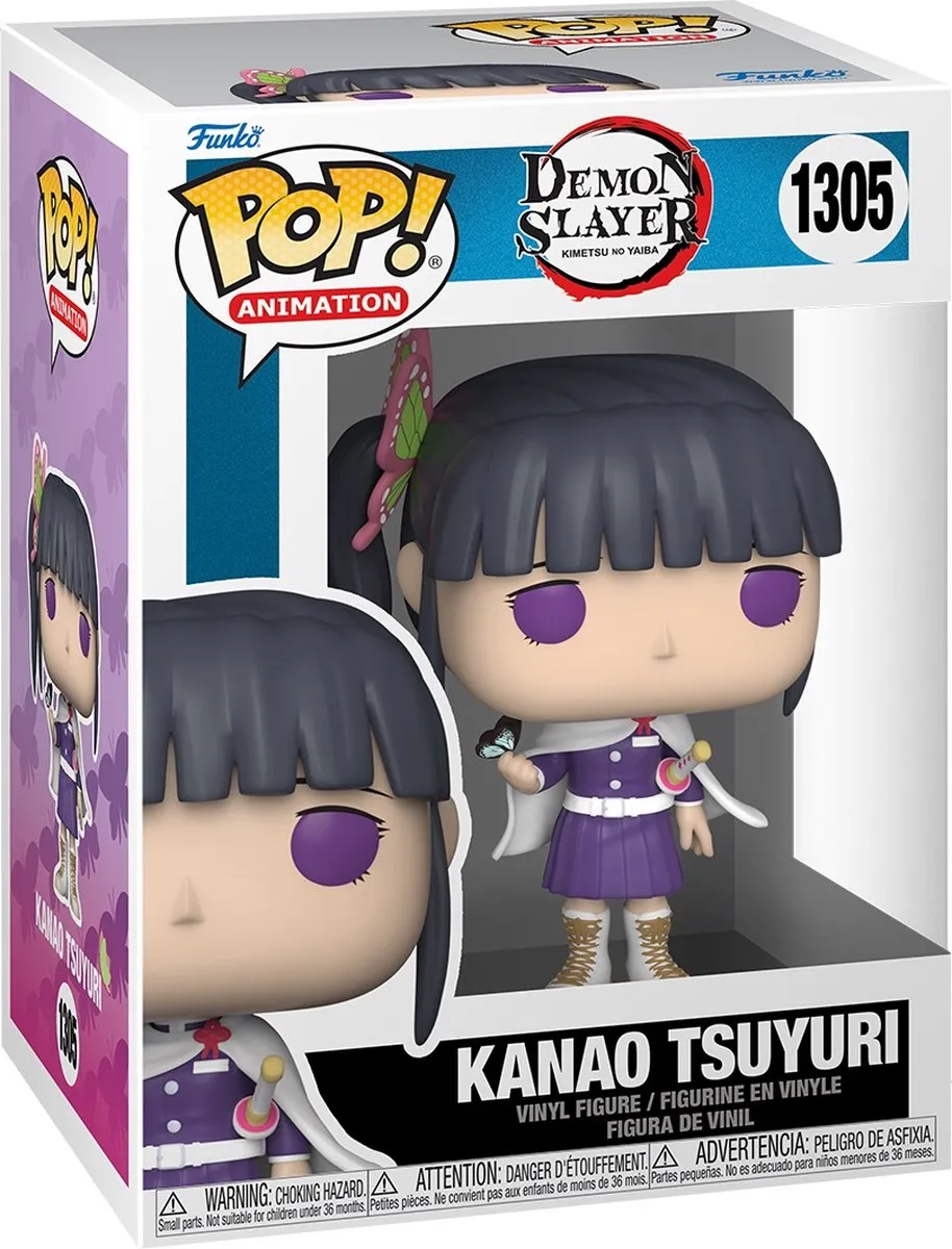 Funko Demon Slayer POP! Kanao Tsuyuri - 57343 - 9cm - Multicolor