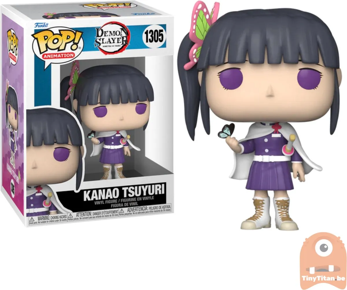 Funko Demon Slayer POP! Kanao Tsuyuri - 57343 - 9cm - Multicolor
