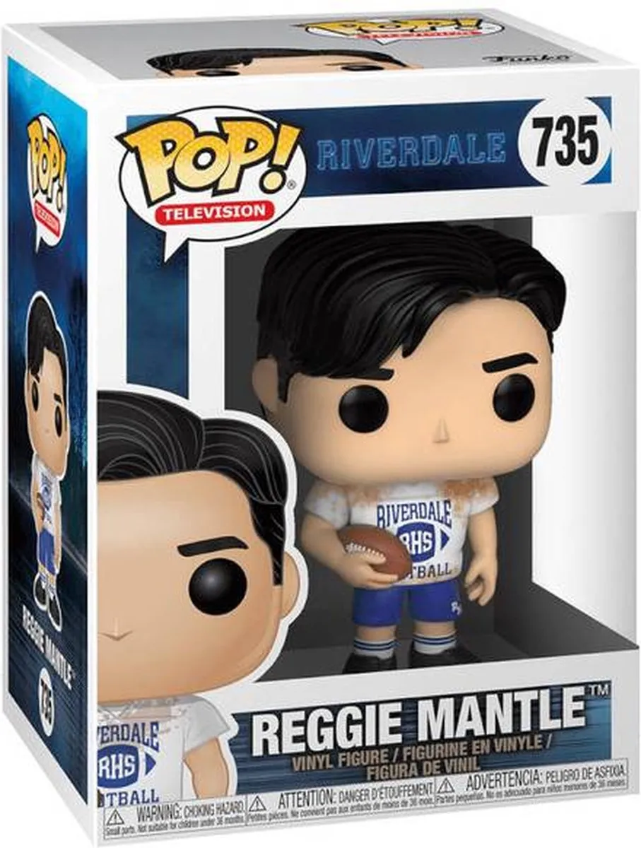 Funko Pop! Riverdale Reggie Football Uniform FUN34460 - Bonte kleuren