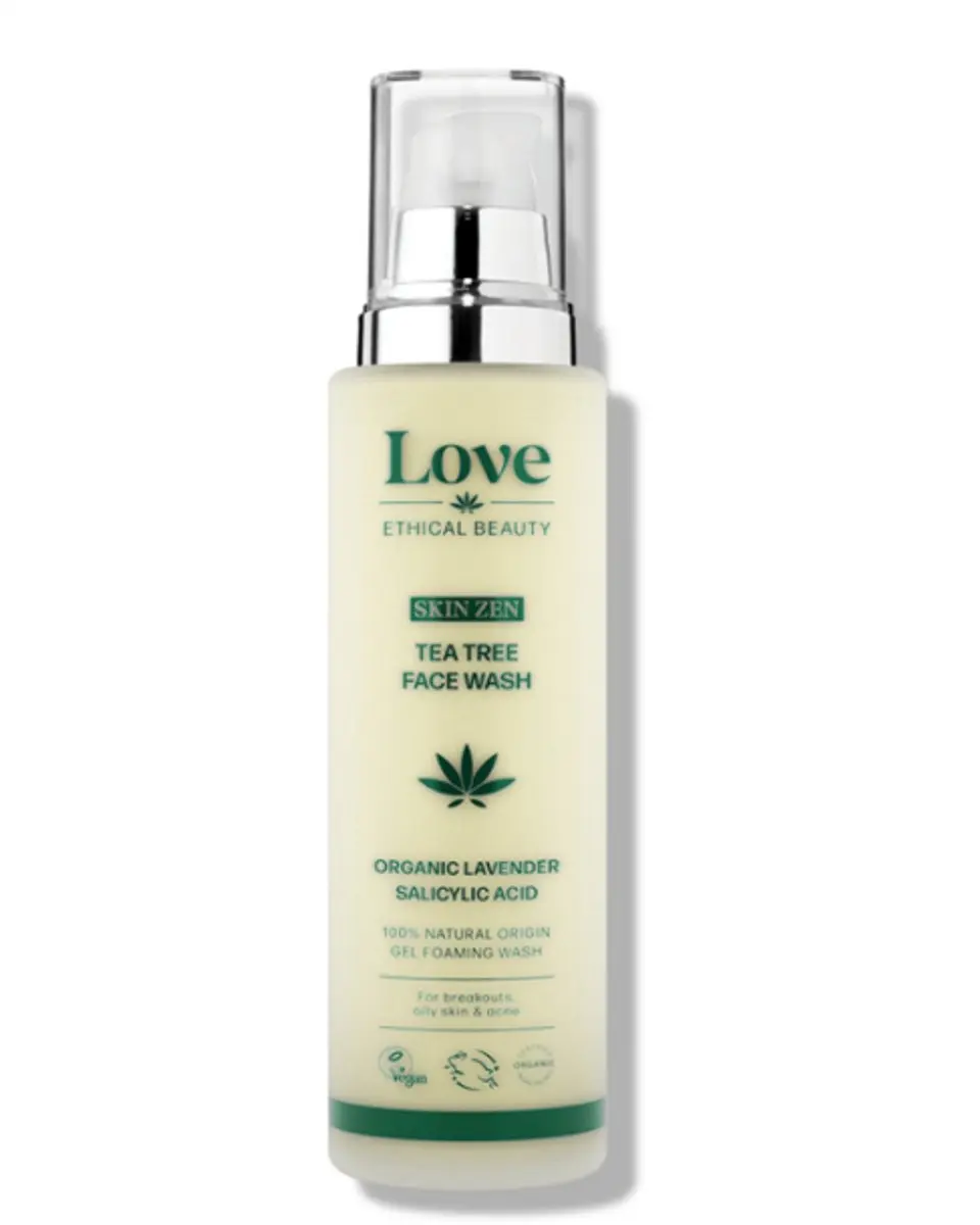 Love Ethical Beauty Skin Zen Balance Tea Tree Face Wash 100ml