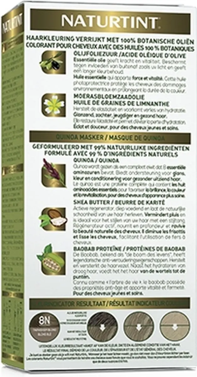 Naturtint Tarwekiem Blond Haarkleur 170ml - Vegan