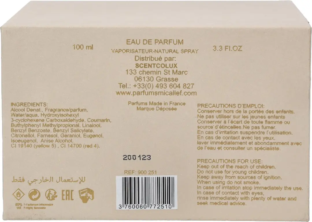 M. Micallef Royal Muska Eau de Parfum 100ml - afbeelding 6 van 6