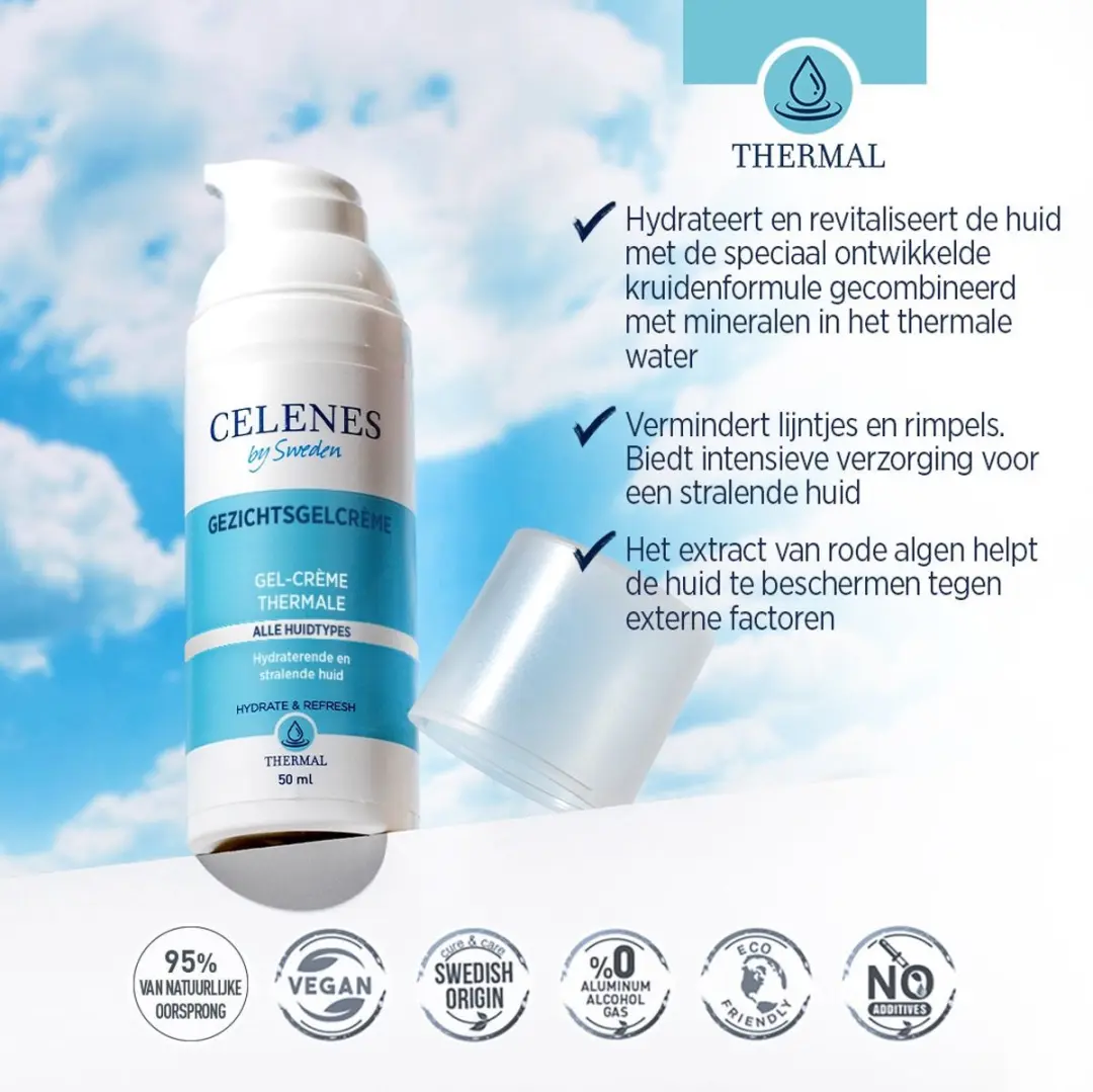 Celenes by Sweden Thermische Gezichtsgel 50ml