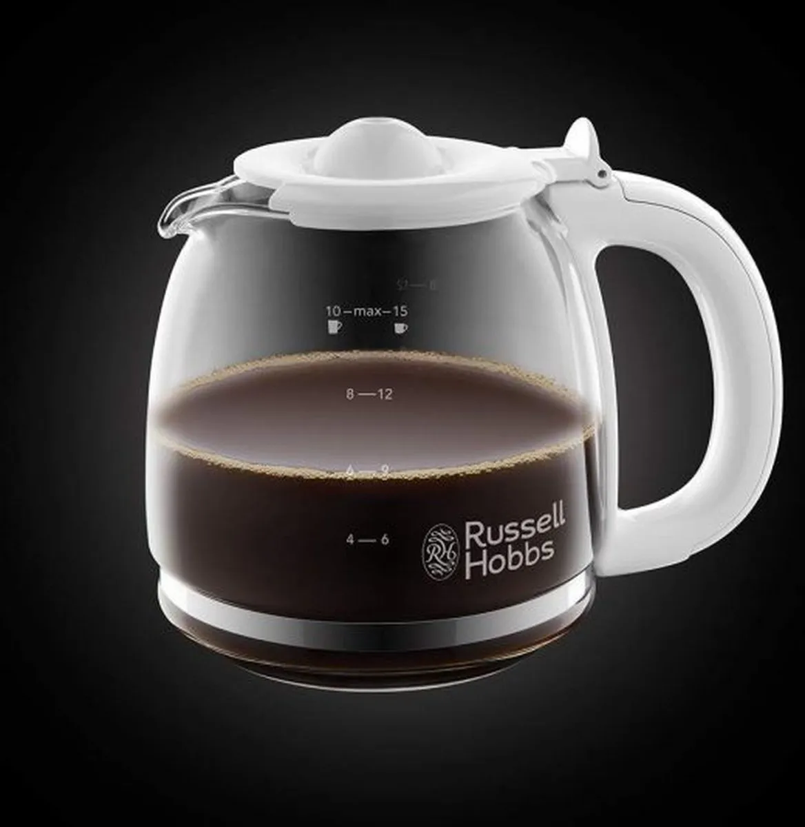 Russell Hobbs Inspire 24390-56 Koffiezetapparaat 1.25L - 15 Kopjes - Wit