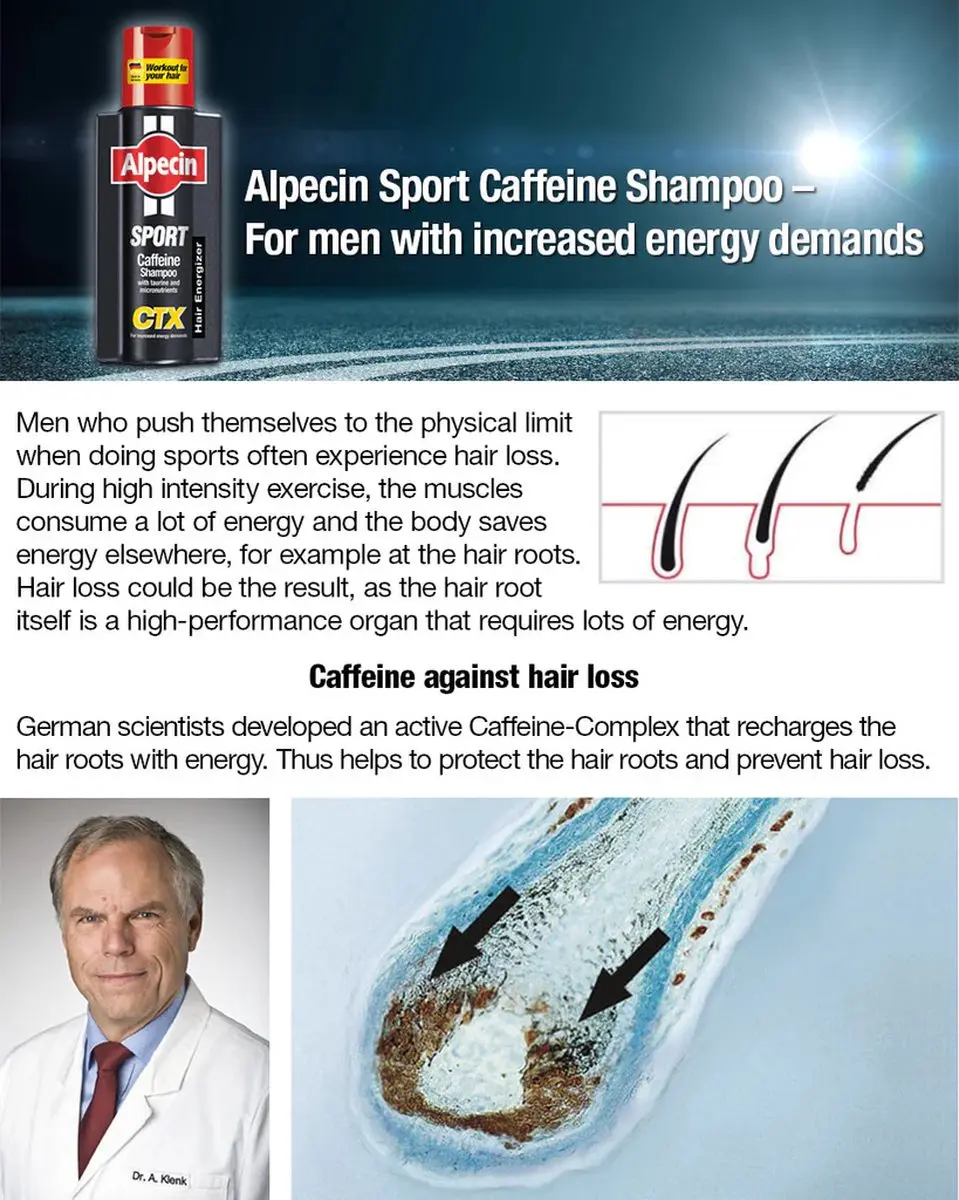 Alpecin Shampoo Sport CTX 250ml