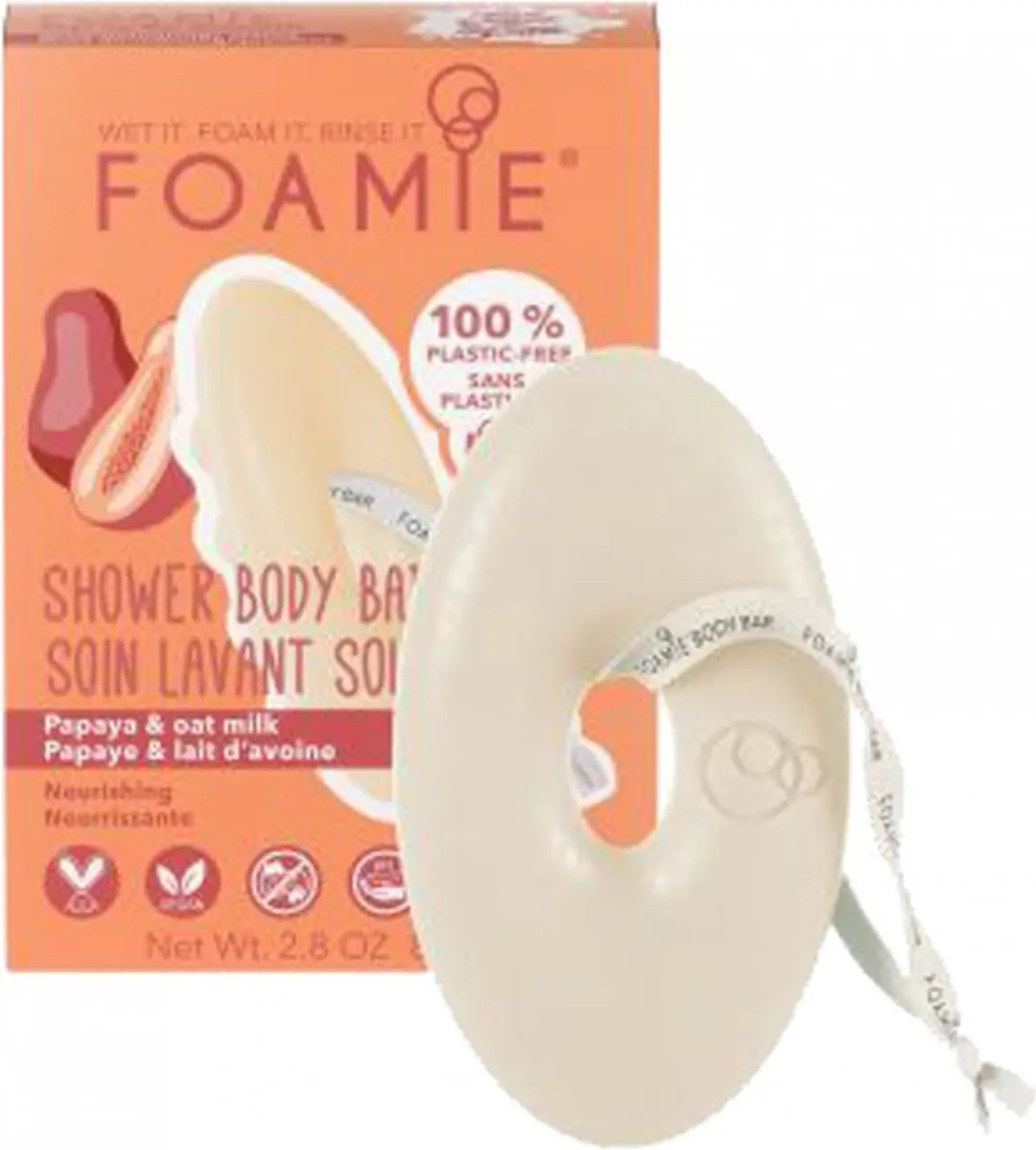 Foamie 2-in-1 Body Bar Oat to Be Smooth 80g