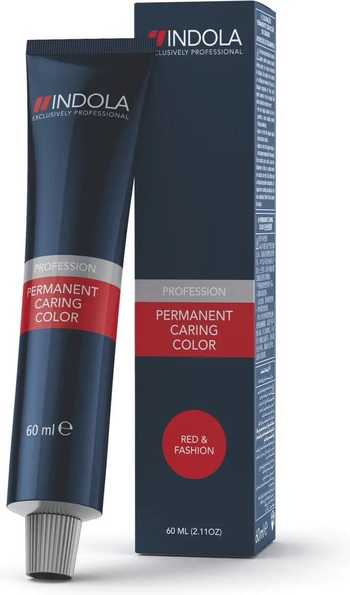 Indola Profession Permanent Rood 60ml - 3 Stuks