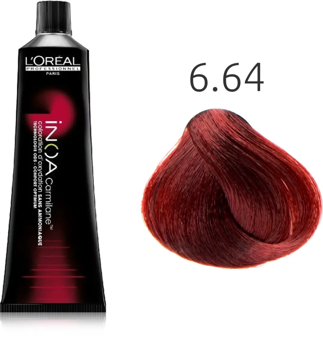 L'Oréal Professionnel iNOA Haarverf C6.64 - 60ml