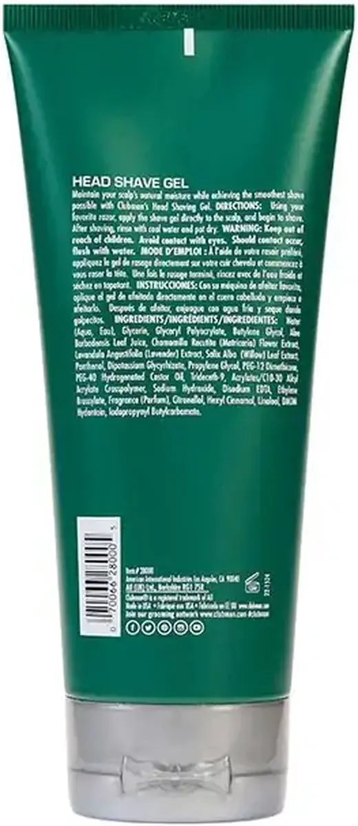 Clubman Pinaud Hoofd Scheergel 178ml