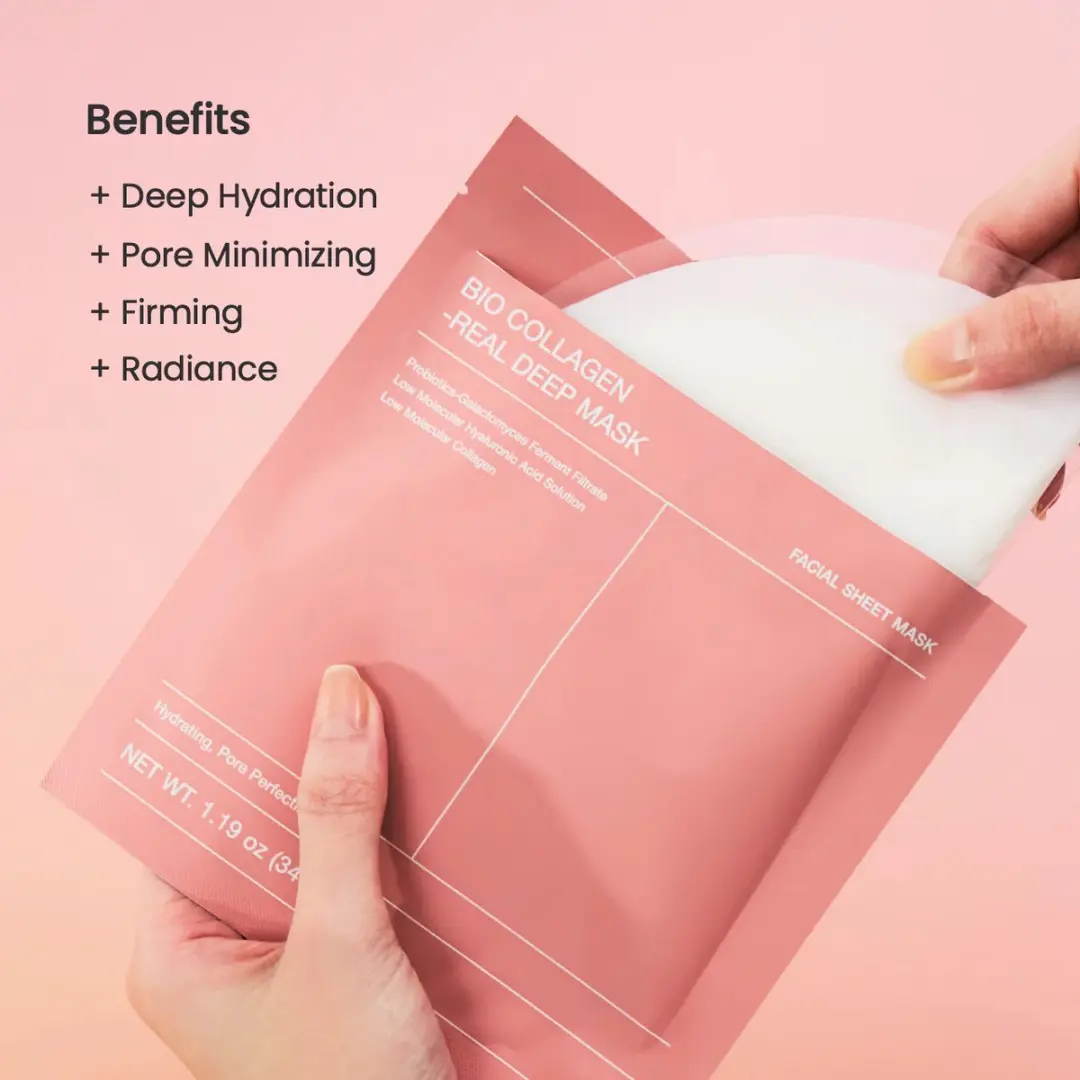 Biodance Bio Collagen Real Deep Mask - 4 Stuks