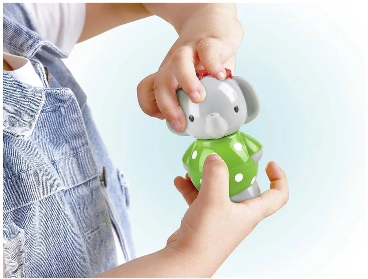 Hape Spin Splash 'n' Swim Olifant E0222 - Veelkleurig