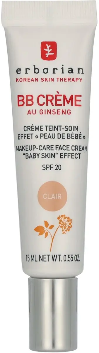 Erborian BB Cream Au Ginseng SPF20 Clair - 15ml - Medium Beige