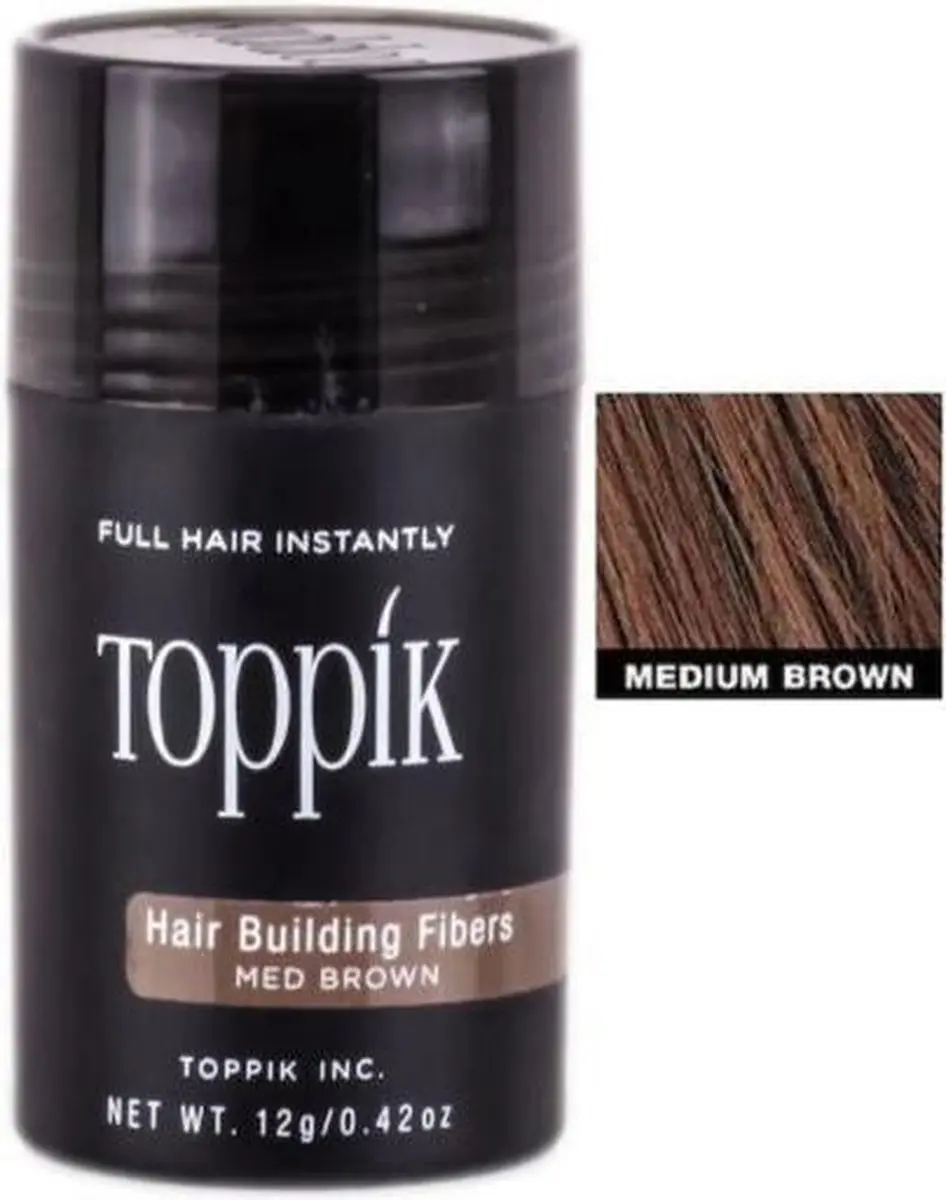 Toppik Haarpowder Medium Bruin