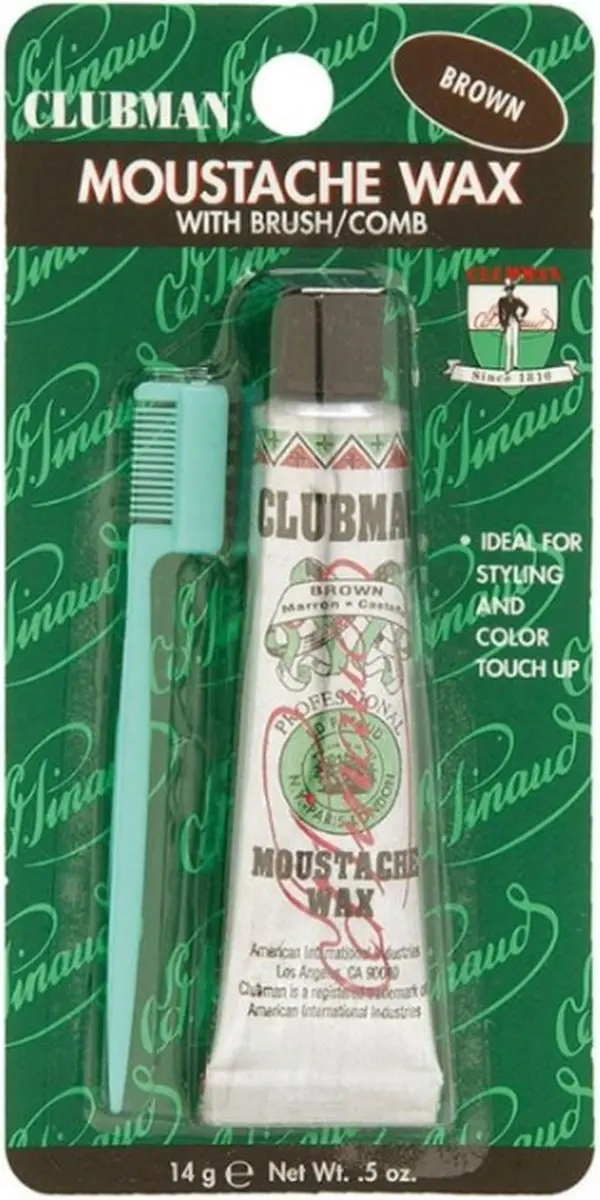 Clubman Pinaud Snorwax Lichtbruin 15ml