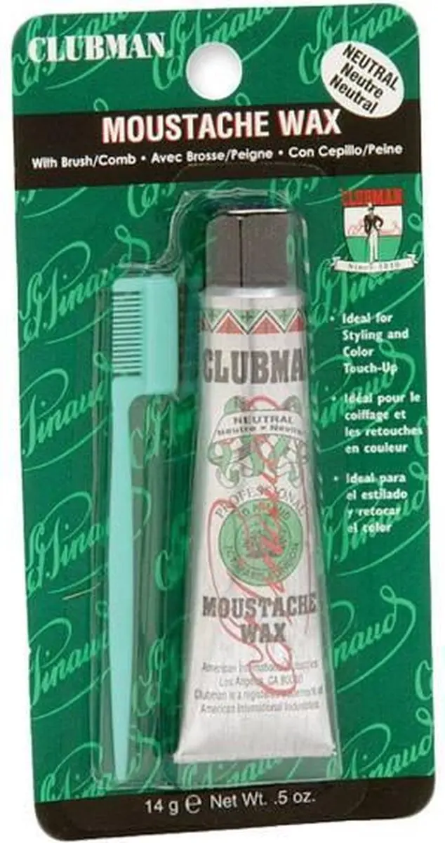 Clubman Pinaud Snorwax Lichtbruin 15ml