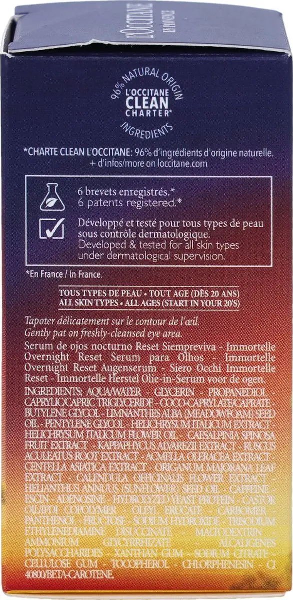 L'Occitane Immortelle Oogcontour Serum 15ml