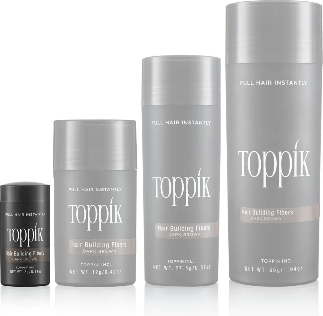 Toppik Hair Building Fibers Donkerbruin 3g