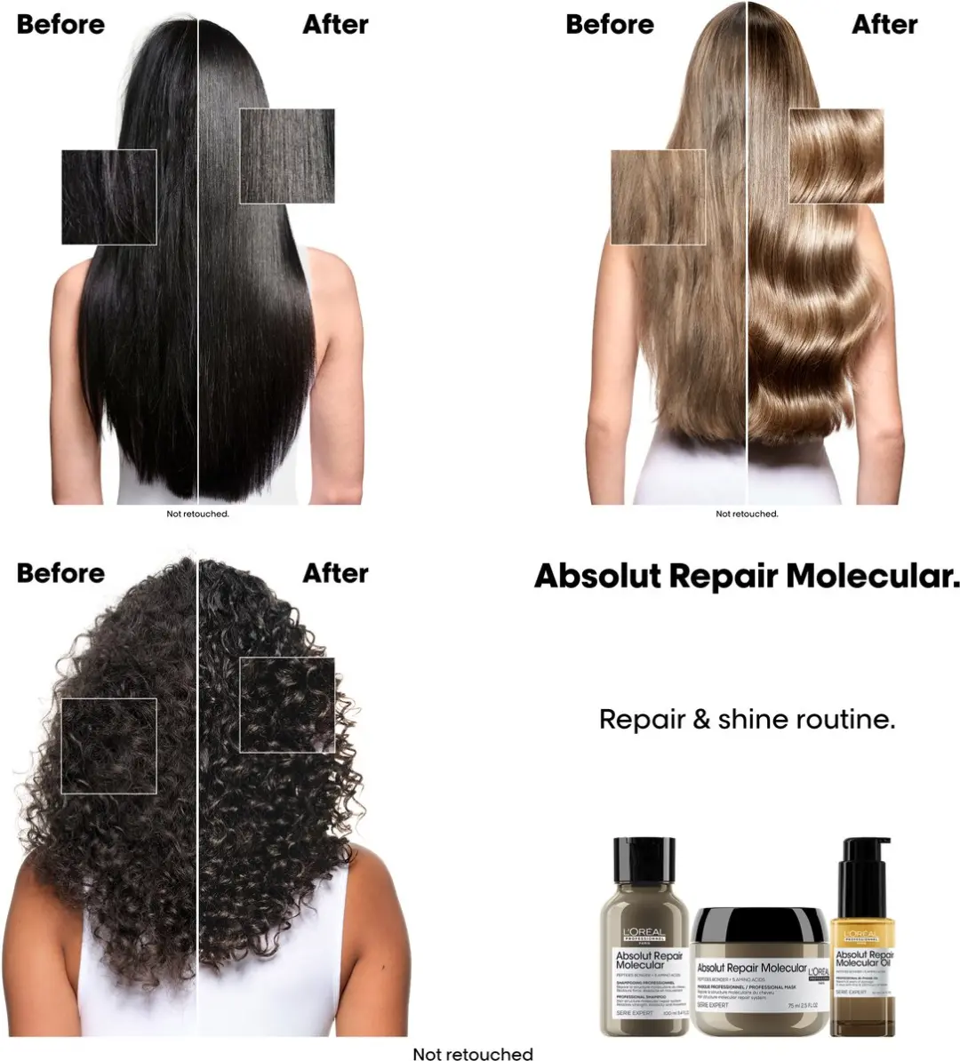 L'Oréal Professionnel Absolut Repair Molecular Bi-Phase Haarolie 30ml