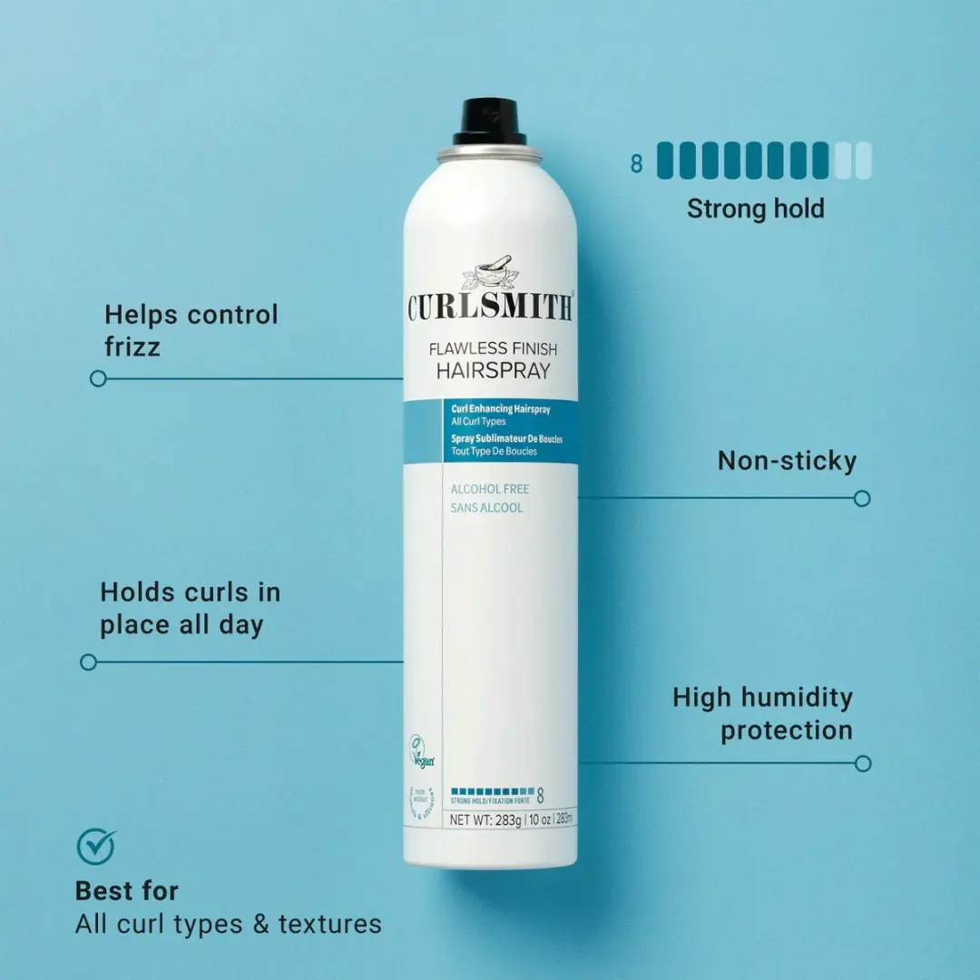 Curlsmith Flawless Finish Hairspray - 283ml - Sterke houvast