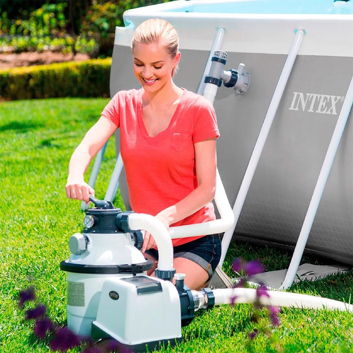 Intex 26652 Behandelingsinstallatie 12.000 L/u - 32cm - Wit - afbeelding 3 van 6