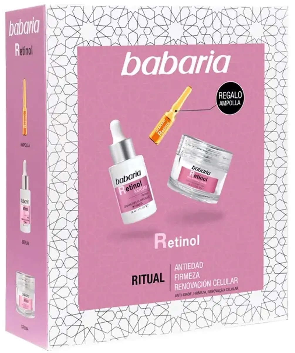 Babaria Retinol Serum + Anti-Aging Crème 82 Stuks